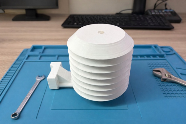 Een 3D-geprinte behuizing voor zelfgebouwde sensoren