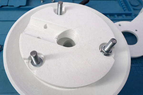 Radiation shield montage foto 1